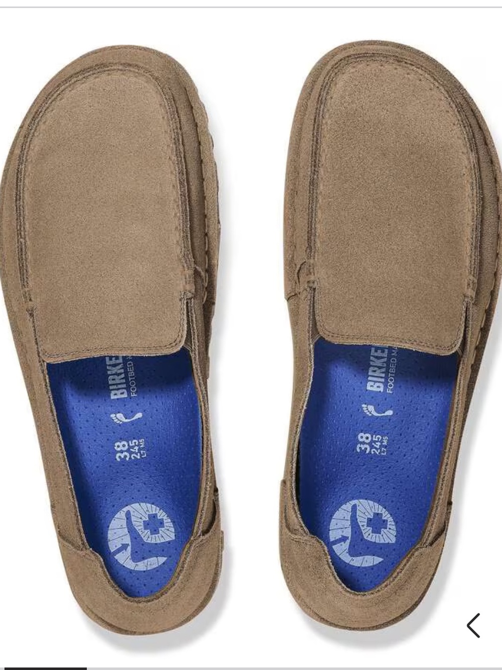 Birkenstock NARROW FIT Utti Slip On Shoe Size 42 in Suede Leather - Picture 10 of 16